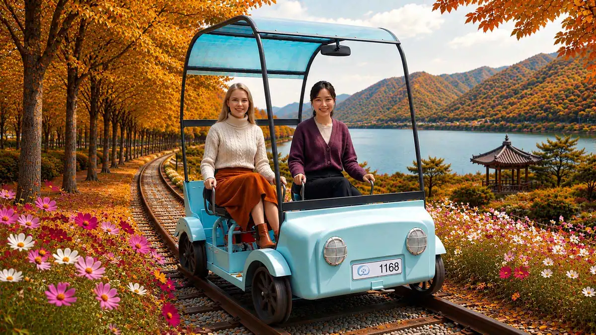 From Seoul: Nami Island, K-Garden and Rail Bike Tour — a Seoul tour listing on this Seoul city guide, South Korea