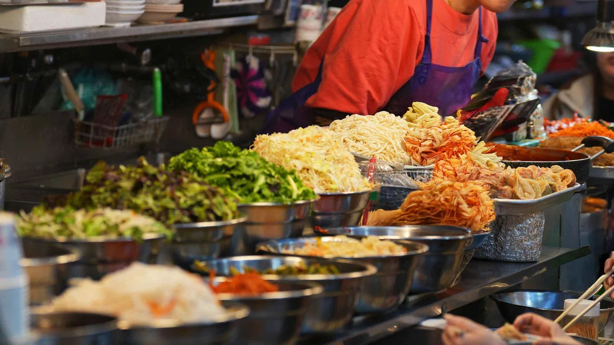Seoul: Gwangjang Market Vegan & Vegetarian Food Tour — a Seoul tour listing on this Seoul city guide, South Korea